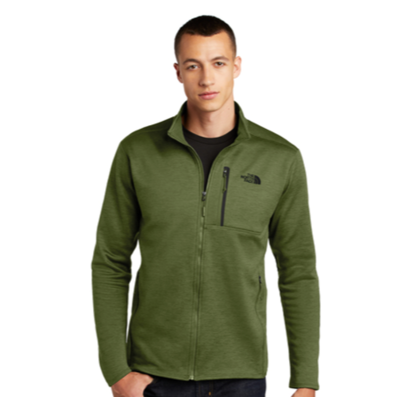 The North Face ® Skyline Full-Zip Fleece Jacket in Four Leaf Clover Heather Main Image