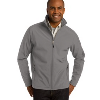 Men's  Port Authority Core Soft Shell Jacket in Deep Smoke