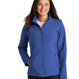  Port Authority Core Soft Shell Jacket in True Royal