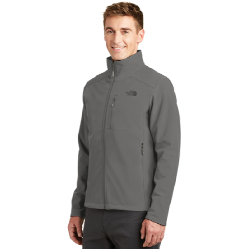 The North Face® Apex Barrier Soft Shell Jacket in Asphalt Grey - Thumbnail (Preview) 4