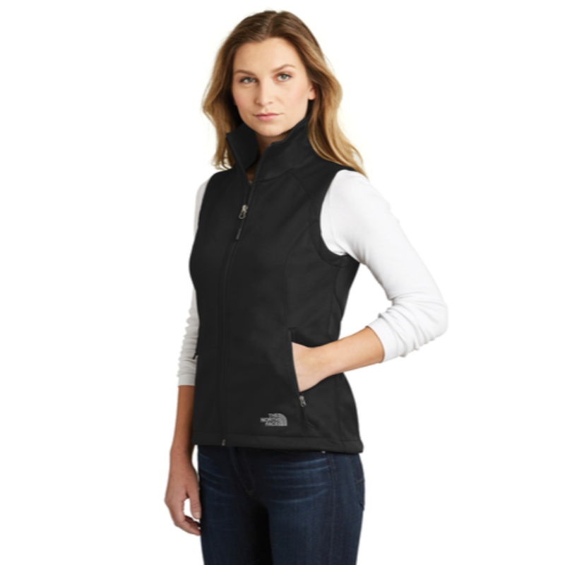 The North Face® Ladies Ridgewall Soft Shell Vest in Black - Thumbnail (Preview) 4