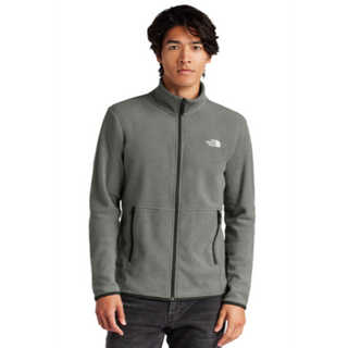 The North Face® Glacier Full-Zip Fleece Jacket in Medium Grey Heather