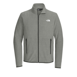 The North Face® Glacier Full-Zip Fleece Jacket in Medium Grey Heather - Thumbnail 4