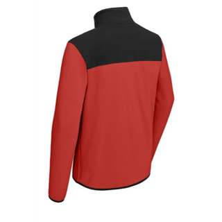 The North Face® Glacier Full-Zip Fleece Jacket in Rage Red / Black - Thumbnail 5