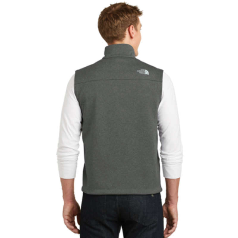 The North Face® Ridgewall Soft Shell Vest in Dark Grey Heather - Thumbnail (Preview) 2