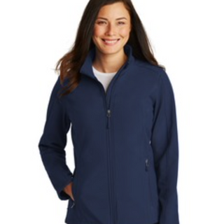  Port Authority Core Soft Shell Jacket in Navy Blue