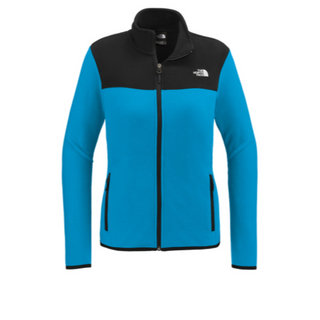 The North Face® Ladies Glacier Full-Zip Fleece Jacket in Hero Blue / Black - Thumbnail 4