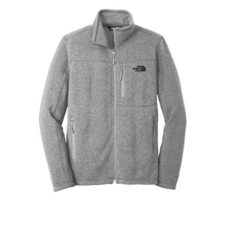 The North Face® Sweater Fleece Jacket in Medium Grey Heather - Thumbnail 5