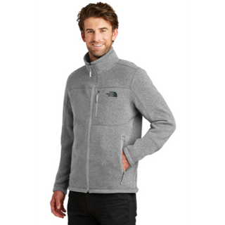 The North Face® Sweater Fleece Jacket in Medium Grey Heather - Thumbnail 4