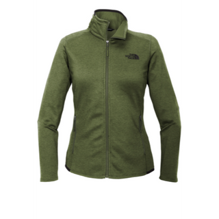 The North Face ® Ladies Skyline Full-Zip Fleece Jacket in Four Leaf Clover Heather - Thumbnail 4