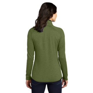 The North Face ® Ladies Skyline Full-Zip Fleece Jacket in Four Leaf Clover Heather - Thumbnail 2