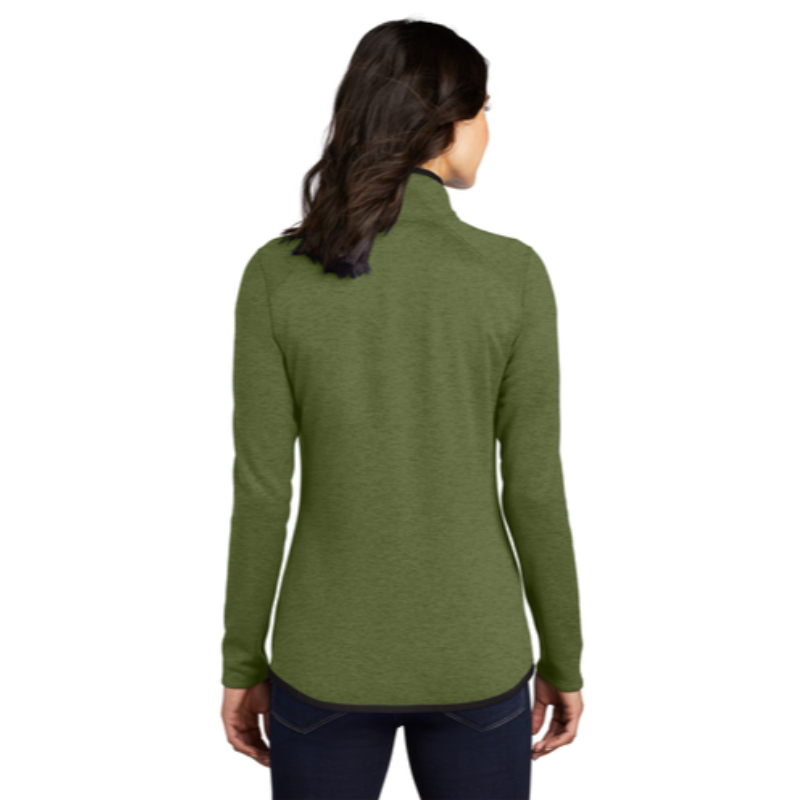 The North Face ® Ladies Skyline Full-Zip Fleece Jacket in Four Leaf Clover Heather - Thumbnail (Preview) 2