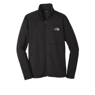 The North Face® Sweater Fleece Jacket in Black Heather - Thumbnail 6