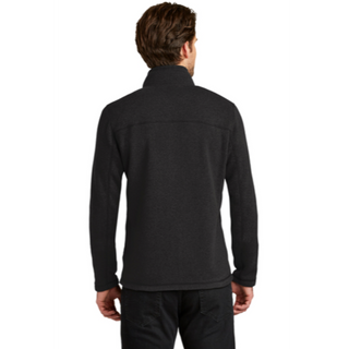 The North Face® Sweater Fleece Jacket in Black Heather - Thumbnail 2