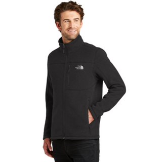 The North Face® Sweater Fleece Jacket in Black Heather - Thumbnail 4