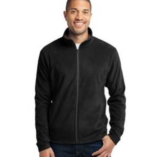 Men's Port Authority Micro-fleece Jacket in Black