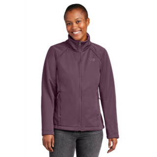 The North Face® Ladies Ridgewall Soft Shell Jacket in Blackberry Wine