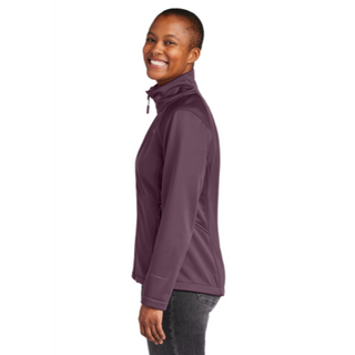 The North Face® Ladies Ridgewall Soft Shell Jacket in Blackberry Wine - Thumbnail 3