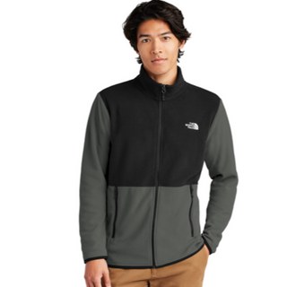 The North Face® Glacier Full-Zip Fleece Jacket in Asphalt Grey / Black