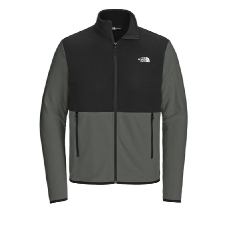 The North Face® Glacier Full-Zip Fleece Jacket in Asphalt Grey / Black - Thumbnail (Preview) 4