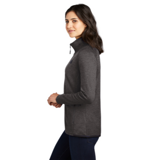 The North Face ® Ladies Skyline Full-Zip Fleece Jacket in Dark Grey Heather - Thumbnail 3