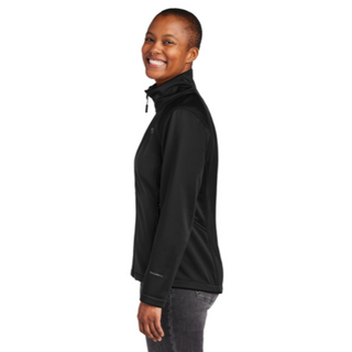 The North Face® Ladies Ridgewall Soft Shell Jacket in Black - Thumbnail 3