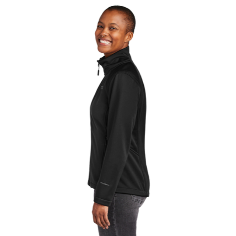 The North Face® Ladies Ridgewall Soft Shell Jacket in Black - Thumbnail (Preview) 3