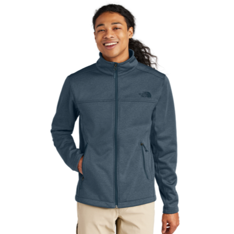 The North Face® Ridgewall Soft Shell Jacket in Urban Navy Heather Main Image