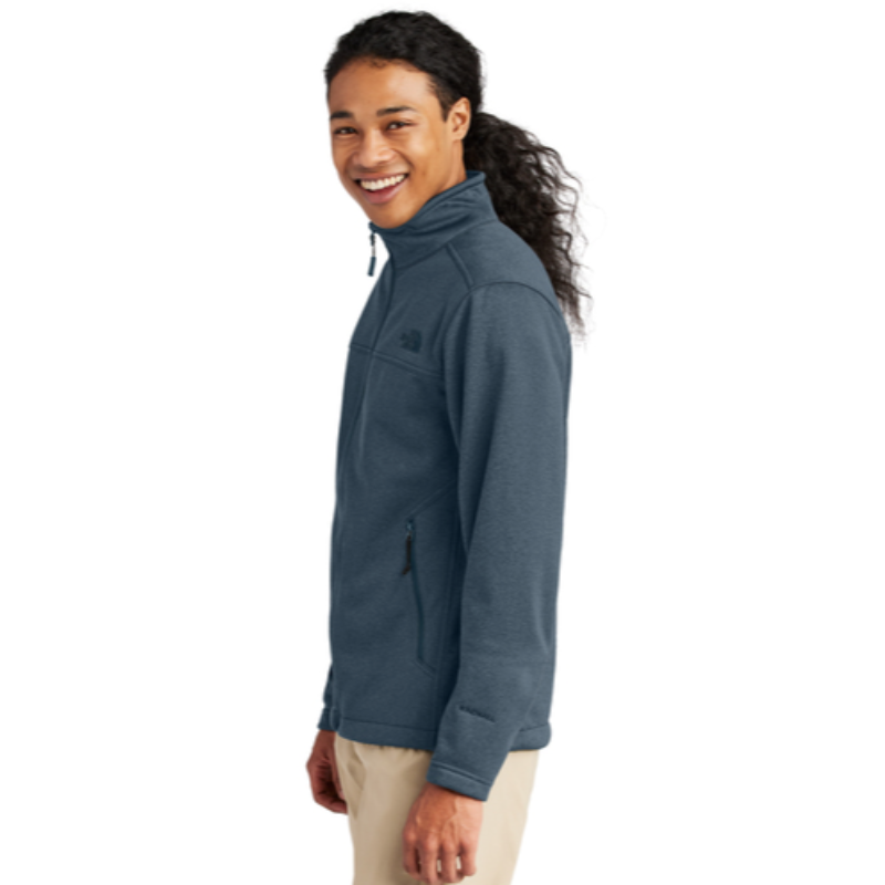 The North Face® Ridgewall Soft Shell Jacket in Urban Navy Heather - Thumbnail (Preview) 3