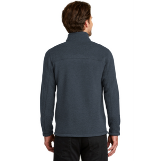 The North Face® Sweater Fleece Jacket in Urban Navy Heather - Thumbnail 2