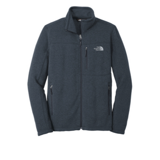 The North Face® Sweater Fleece Jacket in Urban Navy Heather - Thumbnail 5