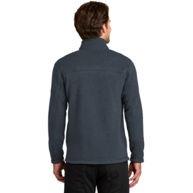 The North Face® Sweater Fleece Jacket in Urban Navy Heather - Thumbnail (Preview) 2