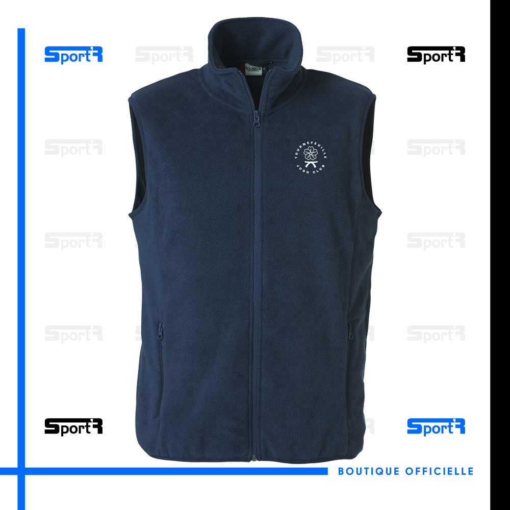 Veste polaire sans manches Adultes - Navy