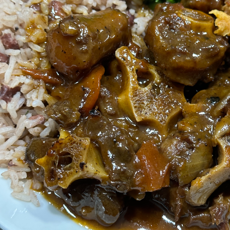 Oxtail Dinner Large Image