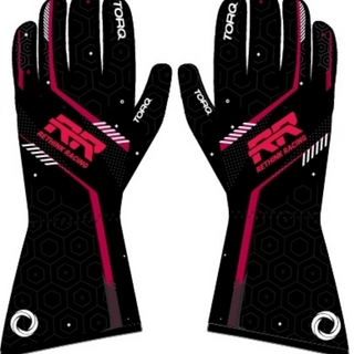 Torq External Stitch Custom Kart Gloves