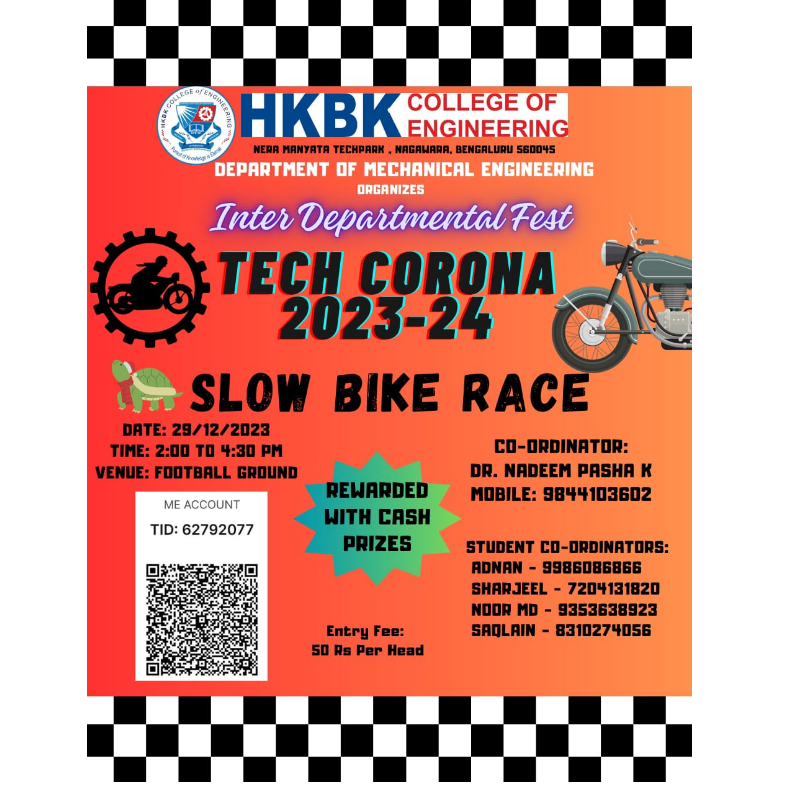 Slow Bike Race