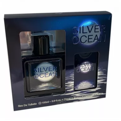 (SIL-039) COFFRET SILVER OCEAN - EDT 100ML + POCKET 20ML