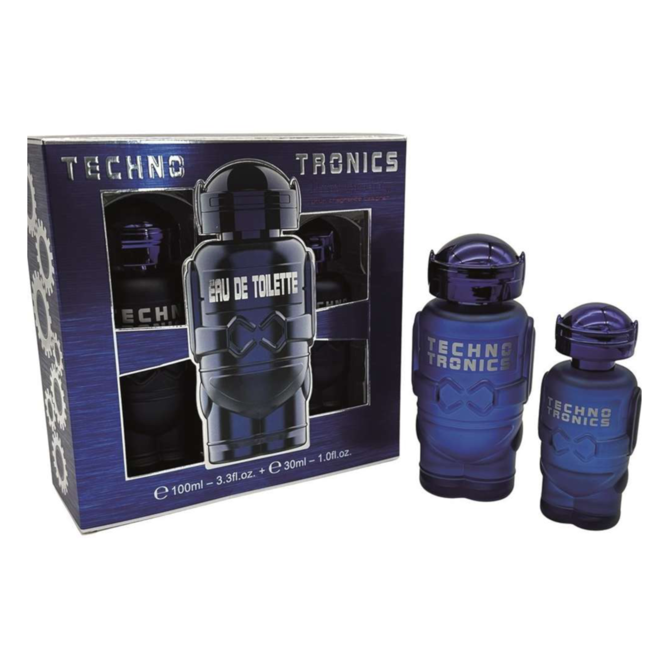 (TEC-077) COFFRET TECHNOTRONICS MEN - EDT 100ML + 30ML