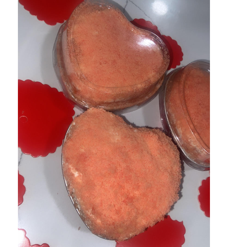 Strawberry Shortcake Muffins (Heart Shaped for V-day)