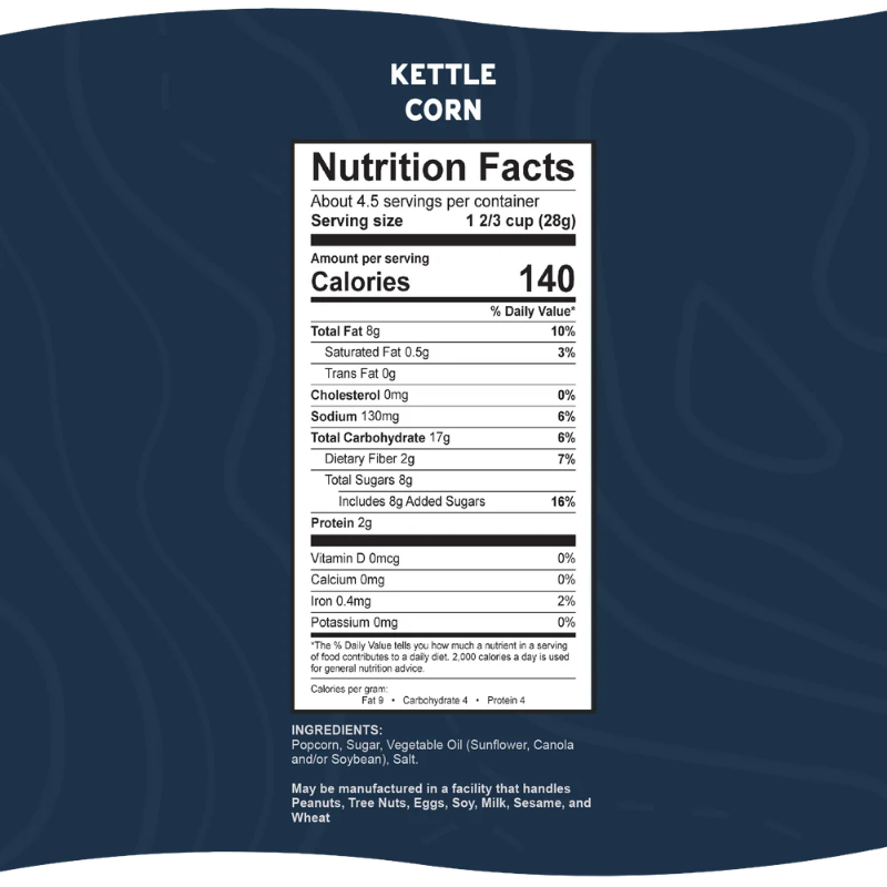 Sweet & Salty Kettle Corn ($20 Donation)