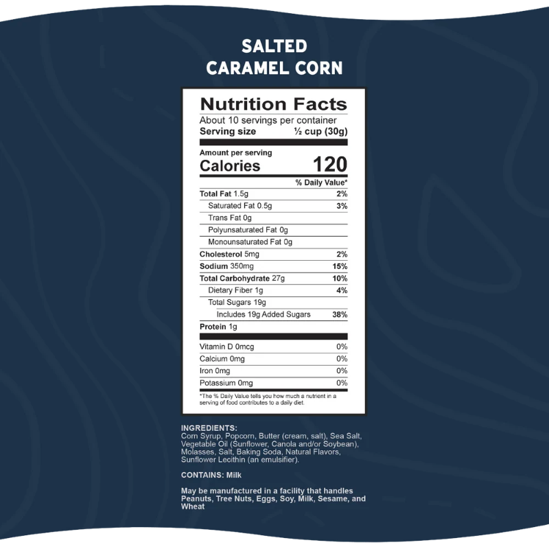 Salted Caramel Corn ($20 Donation)