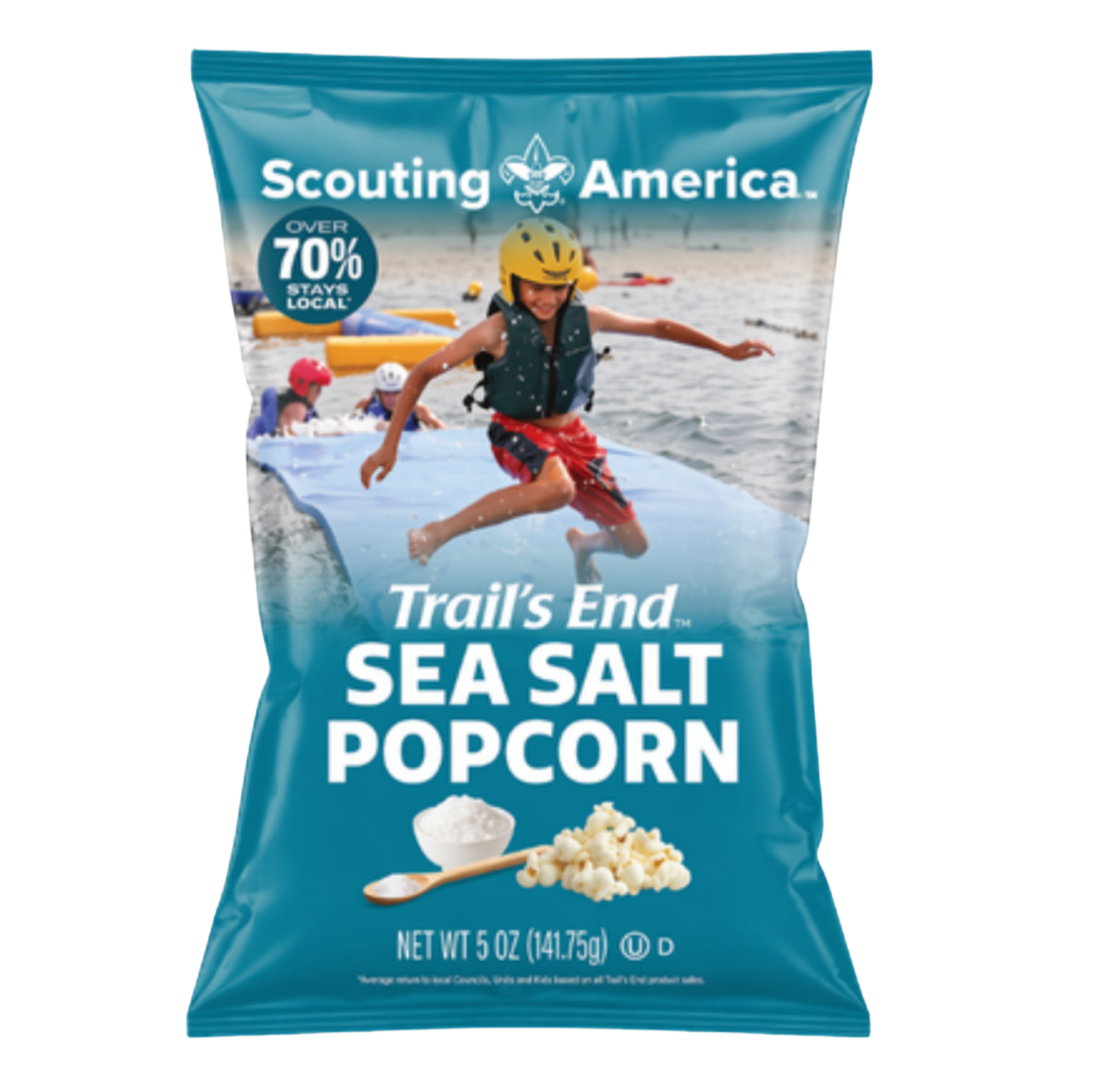 Sea Salt Popcorn ($20 Donation)