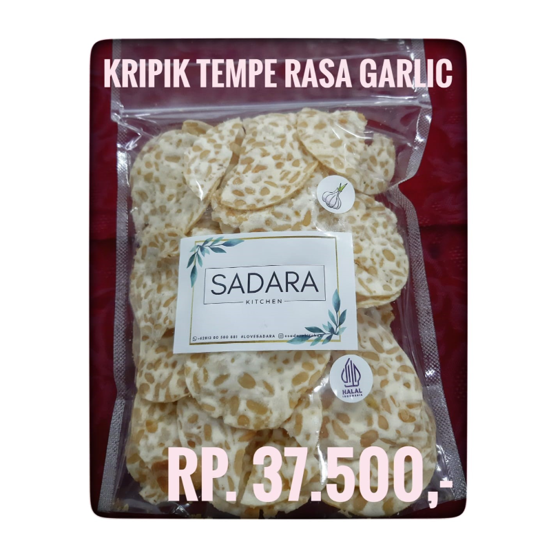 Keripik Tempe Garlic 