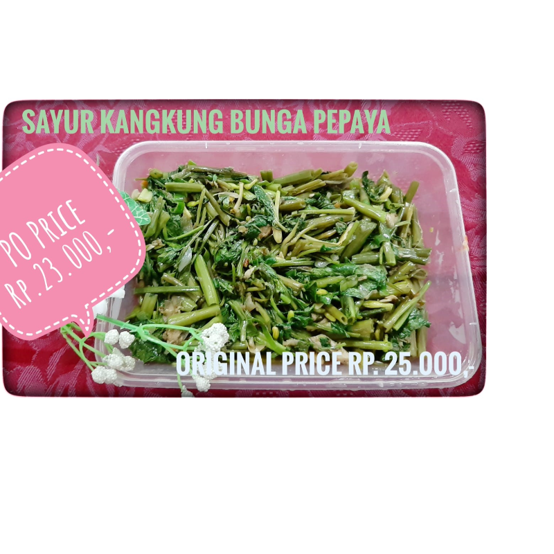 Sayur Kangkung Bunga Pepaya Main Image