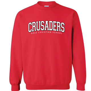 Crusader Crewneck- Red