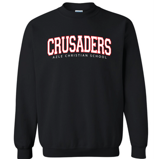 Crusader Crewneck- Black