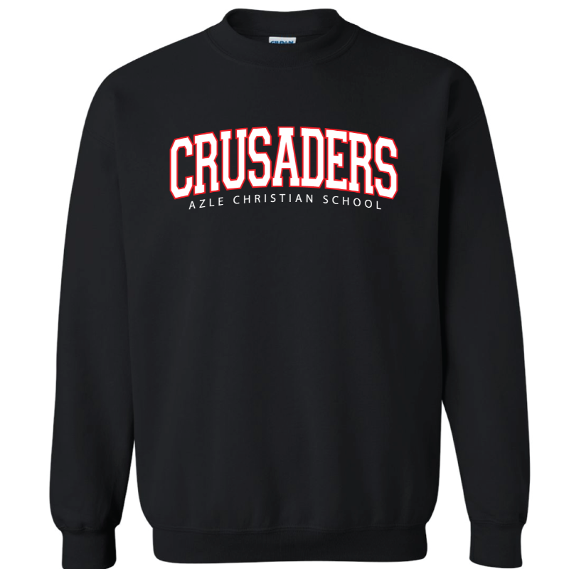 Crusader Crewneck- Black Main Image