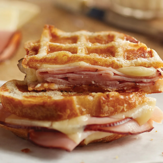 Ham & Cheese Waffle