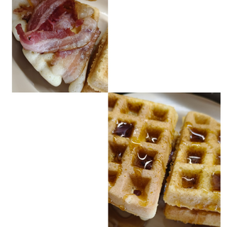 Bacon & Cheese Waffle