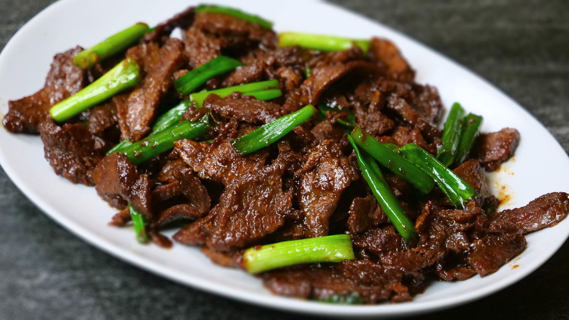 Mongolian Beef, Steamed Rice & Vegetable Stir Fry Main Image